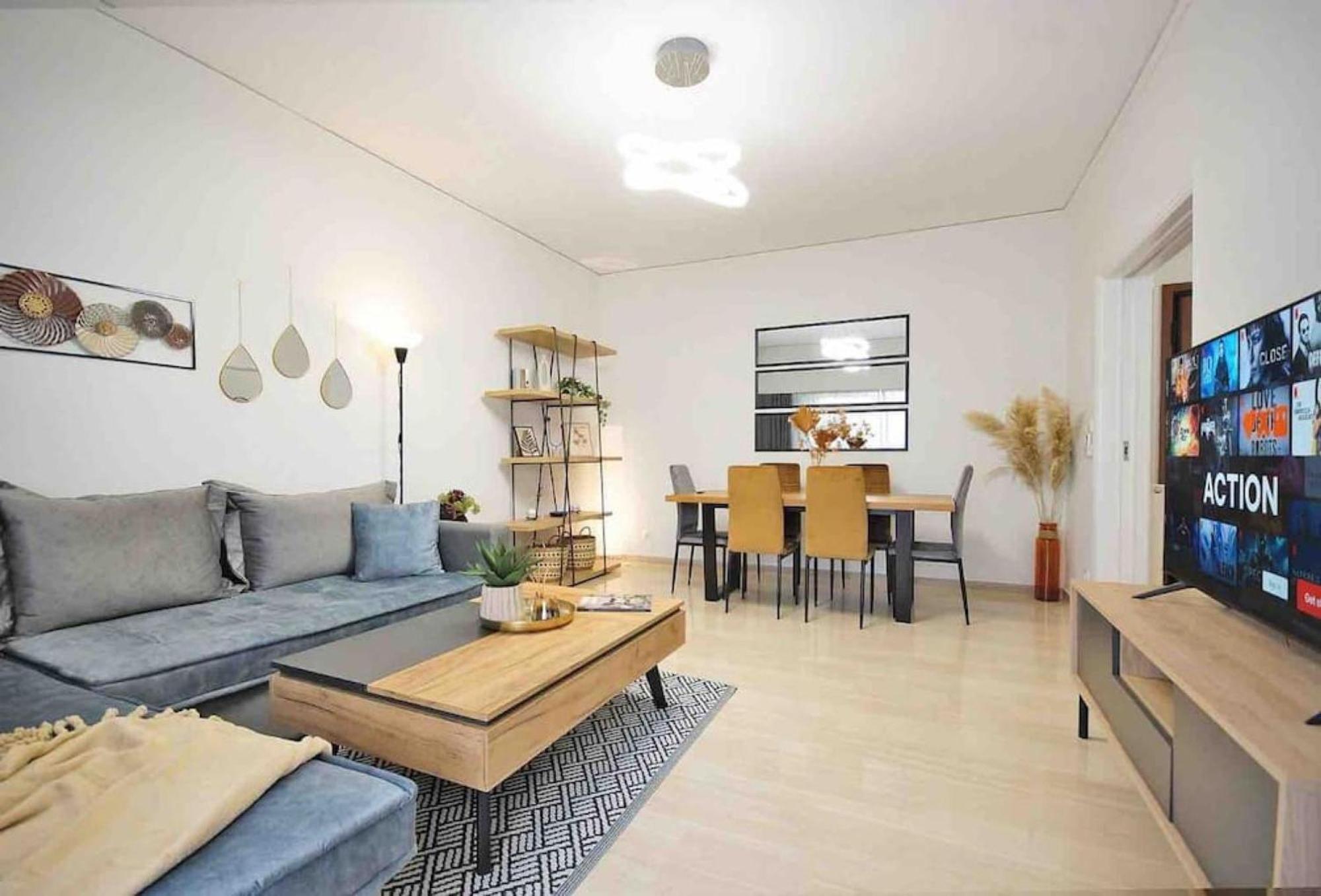 Alkuoni Lux Flat At Pfaliro Atenas Exterior foto